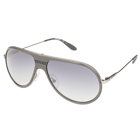 BRANDED Light Gray Full Rim Aviator right side
