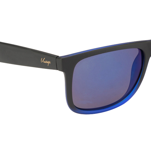 BRANDED Black Full Rim Rectangle right side