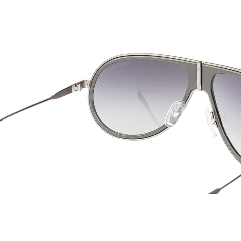 BRANDED Light Gray Full Rim Aviator right side