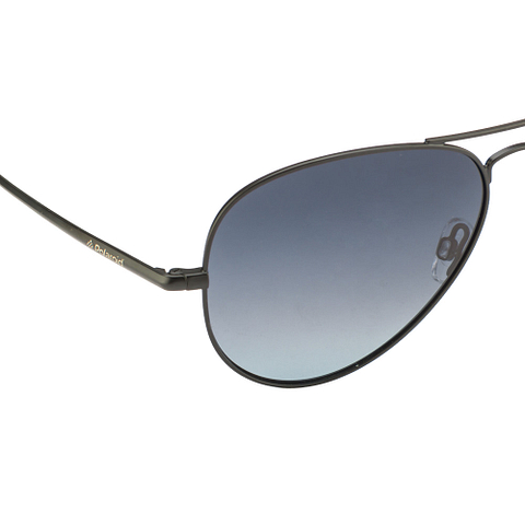 Polaroid Black Full Rim Aviator right side