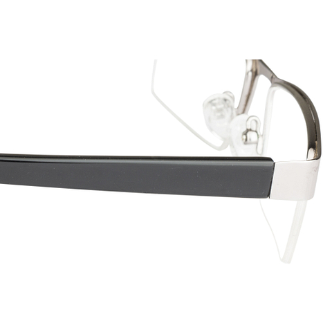 Vincent Chase Online Silver Half Rim Rectangle left side