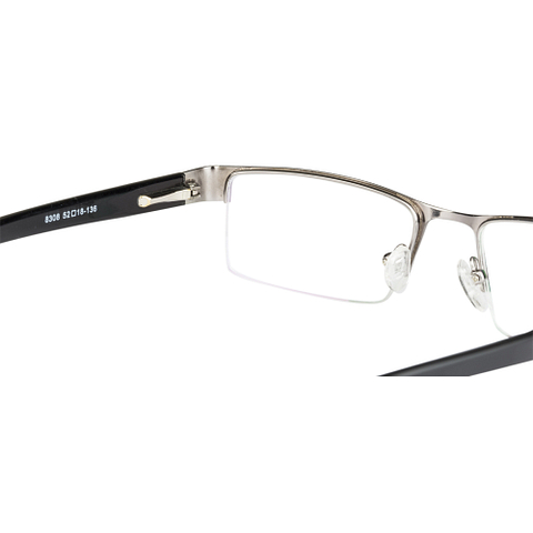 Vincent Chase Online Silver Half Rim Rectangle right side