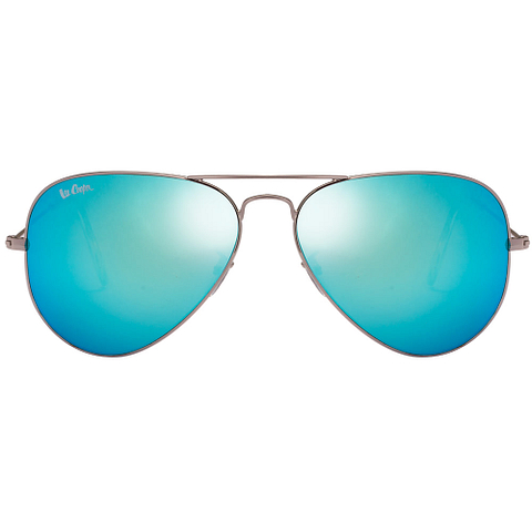 Lee Cooper Silver Full Rim Aviator left side Lee Cooper Silver Full Rim Aviator left side