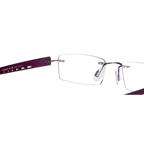 Lenskart Vincent Chase VC 0317 Purple White 24C1 left side