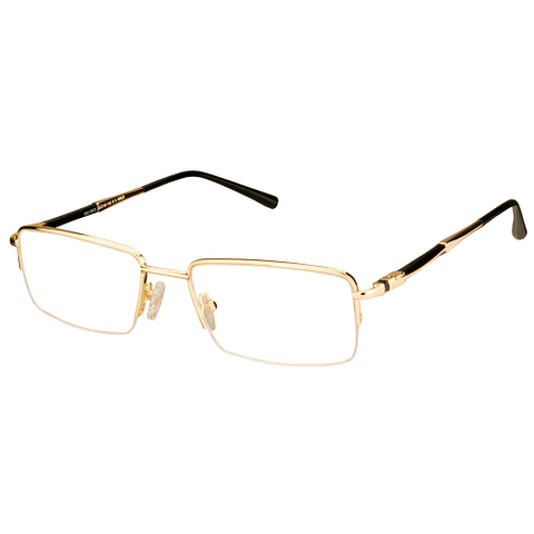 Lenskart Lenskart TOI Special: Youngstun Classic YSC 8025 Gold Black Gold Black S K Gold EOSS left side