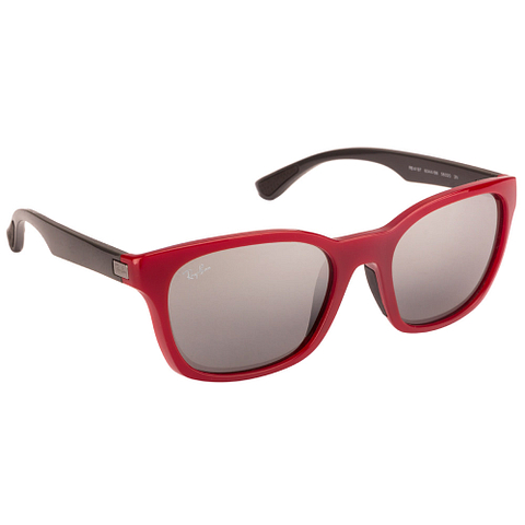 Ray-Ban Light Gray Full Rim Square left side