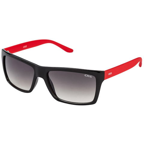 BRANDED Red Full Rim Rectangle right side