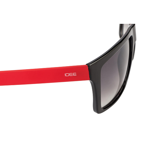 BRANDED Red Full Rim Rectangle right side