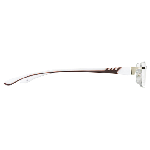 BRANDED Silver Rimless Rectangle right side BRANDED Silver Rimless Rectangle right side