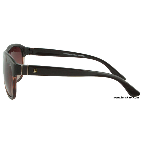 United Colors of Benetton Light Brown Full Rim right side