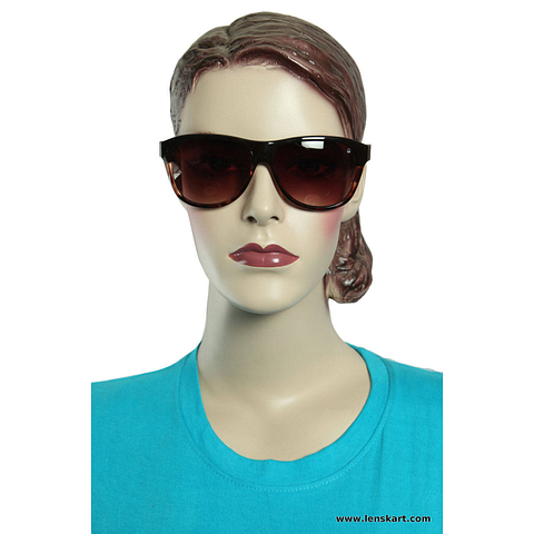 United Colors of Benetton Light Brown Full Rim right side
