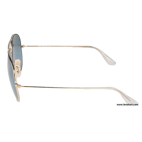 BRANDED Gold Full Rim Aviator right side