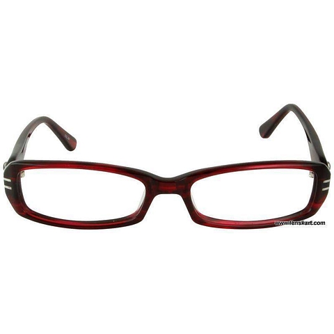 Lenskart Red Full Rim Rectangle left side