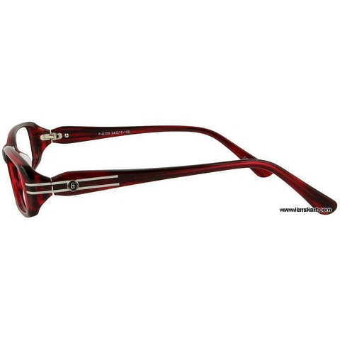 Lenskart Red Full Rim Rectangle right side