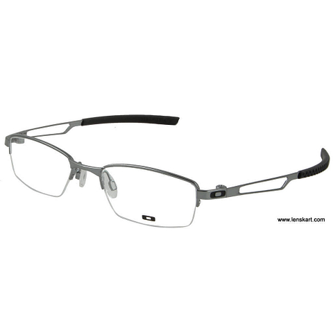 Oakley Black Half Rim Rectangle left side