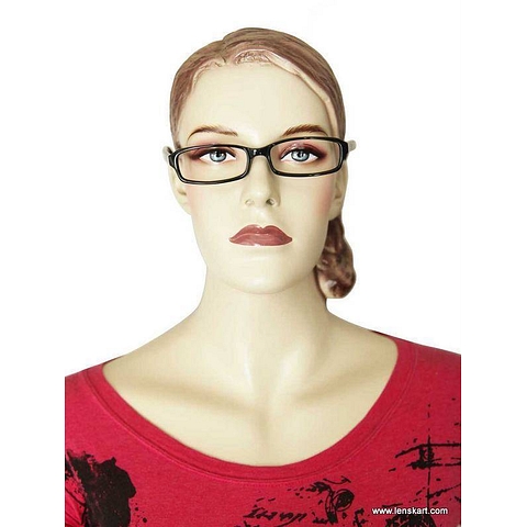 Lenskart Black Full Rim Rectangle right side