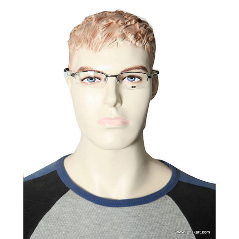 Oakley Black Half Rim Rectangle left side