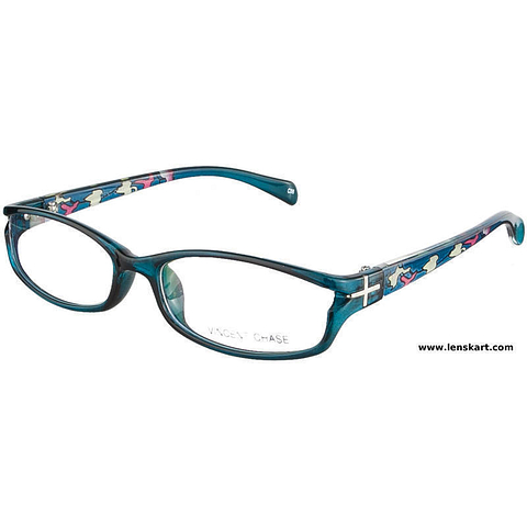 Vincent Chase Online Sky Blue Full Rim Rectangle right side