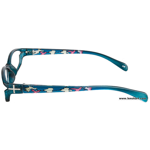 Vincent Chase Online Sky Blue Full Rim Rectangle right side