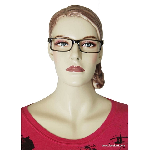 Feelgood Light Gray Full Rim Rectangle right side