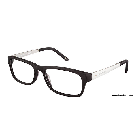 Buy Austin Reed AR-C03-104 Col 104 Matt Black Silver Eyeglasses at