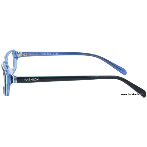Lenskart Sky Blue Full Rim Rectangle right side