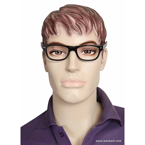 Vincent Chase Online Black Full Rim Square left side