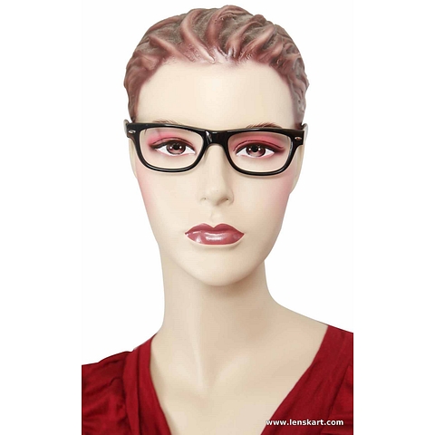 Vincent Chase Online Black Full Rim Square right side
