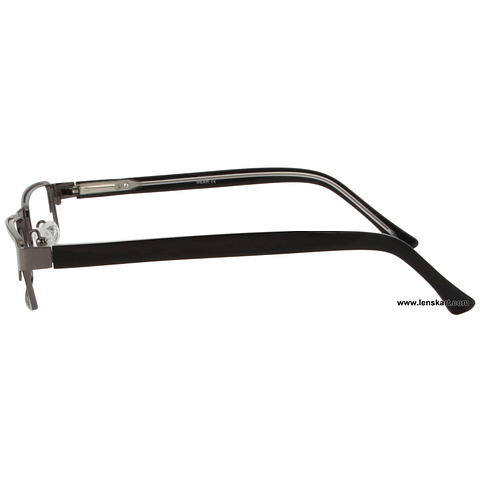 Lenskart Dark Gunmetal Full Rim Rectangle right side