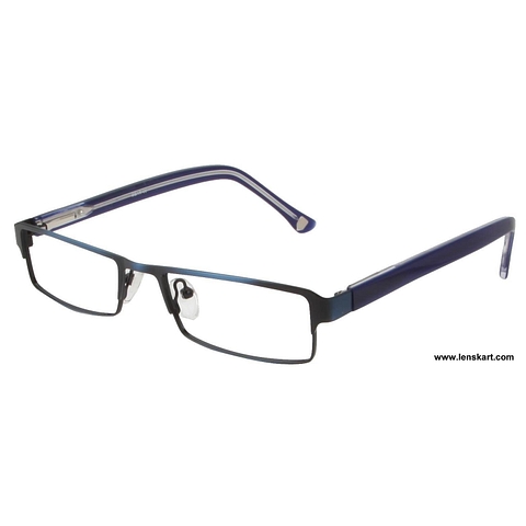 Lenskart Sky Blue Full Rim Rectangle right side