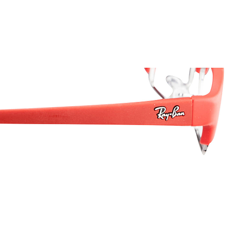 BRANDED Red Full Rim Rectangle left side BRANDED Red Full Rim Rectangle left side