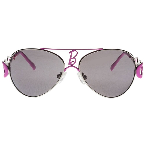 Buy Barbie BARO-1031-272L Silver Pink Grey Aviator Shape Kid s