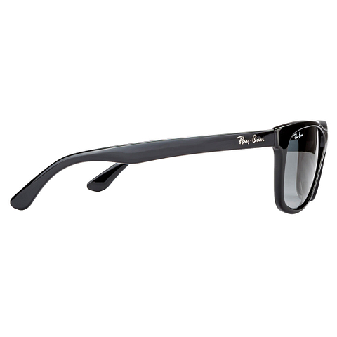 BRANDED Black Full Rim Rectangle left side