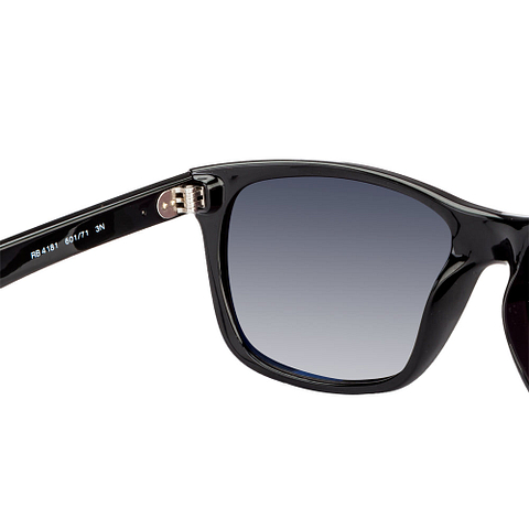 BRANDED Black Full Rim Rectangle right side