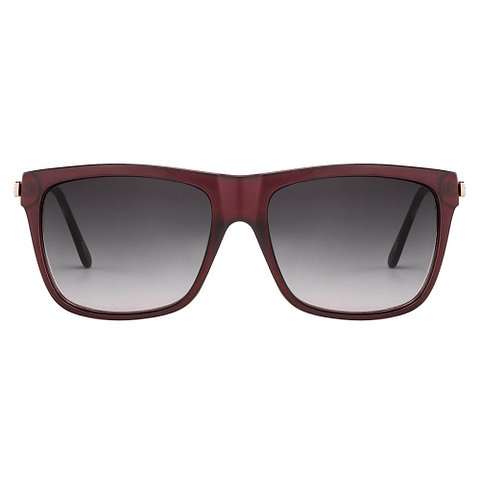 BRANDED Red Full Rim Square right side