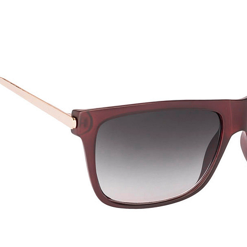 BRANDED Red Full Rim Square right side