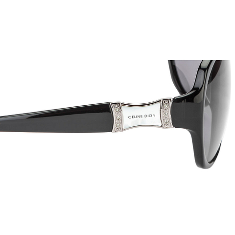 BRANDED Black Full Rim Rectangle right side