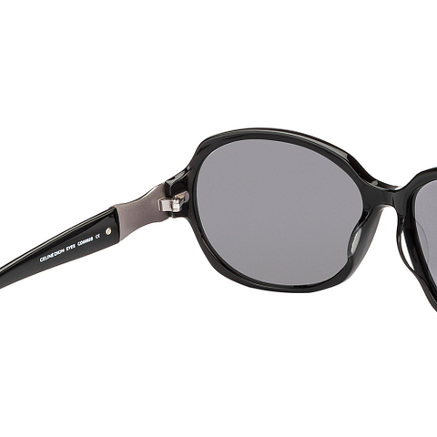 BRANDED Black Full Rim Rectangle left side