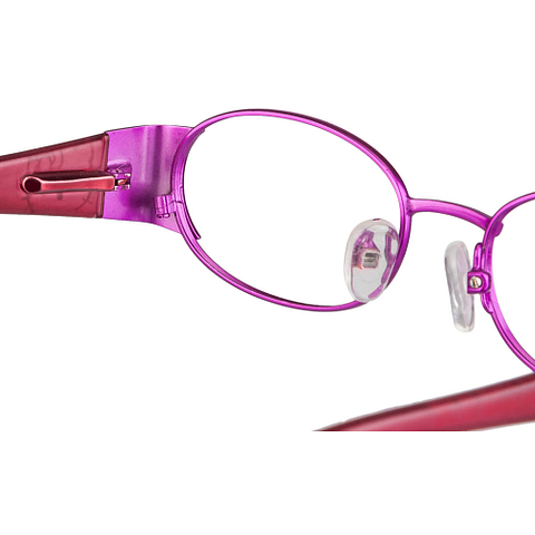 BRANDED Purple Full Rim Round left side
