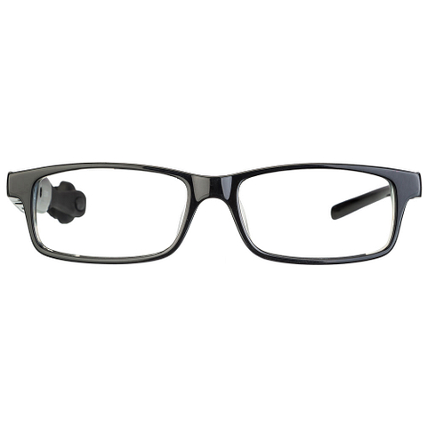 BRANDED Black Full Rim Rectangle right side