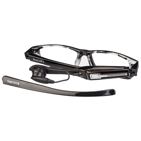 BRANDED Black Full Rim Rectangle right side