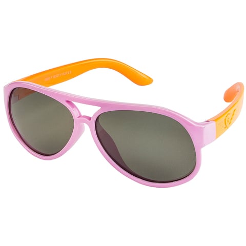 BRANDED Purple Full Rim Aviator right side