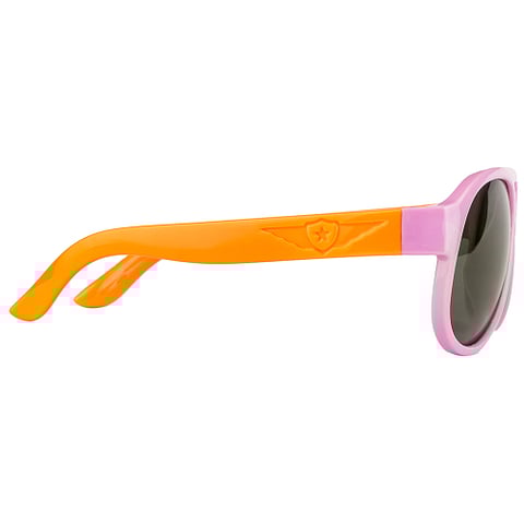 BRANDED Purple Full Rim Aviator left side