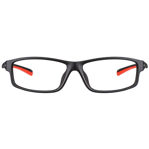 Buy Feelgood OP06 Matte Black Red C1-2 Eyeglasses at
