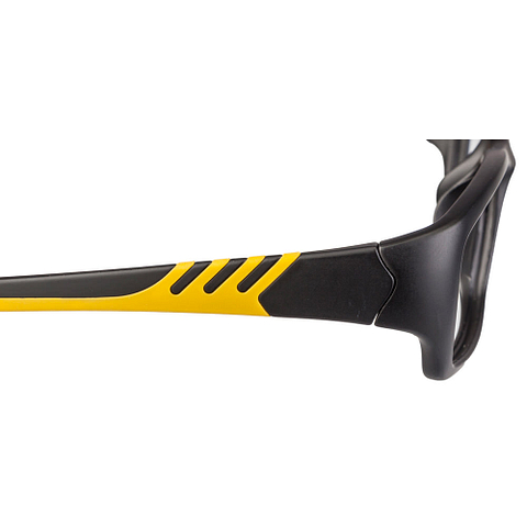 BRANDED Black Full Rim Rectangle left side