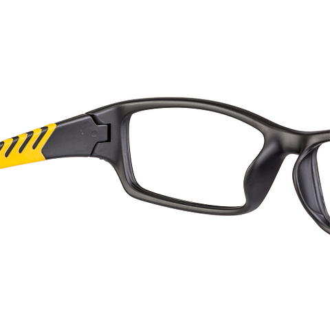 BRANDED Black Full Rim Rectangle right side