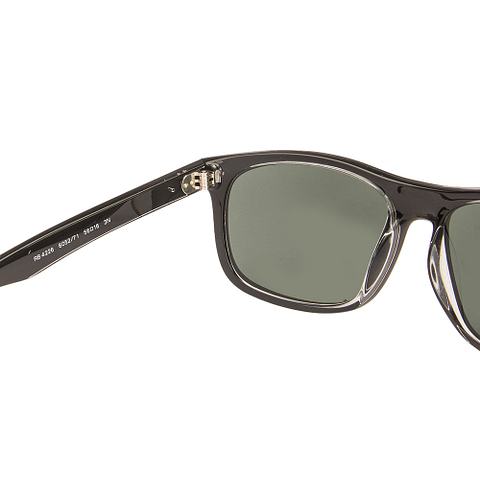 Ray-Ban Black Transparent Full Rim Rectangle right side