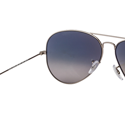 BRANDED Sky Blue Full Rim Aviator left side