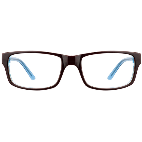 Brown Sky Blue Full Rim Rectangle Shape Vincent Chase Classic