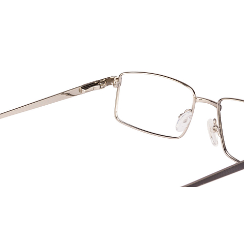 Vincent Chase Online Dark Gunmetal Full Rim Rectangle left side